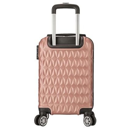 Imagem de Kit2 Mala de Viagem Bordo 10kg Padrão ANAC P+ e Média Em ABS