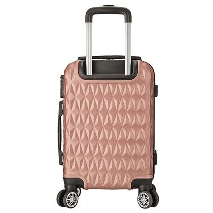 Imagem de Kit2 Mala de Viagem Bordo 10kg Padrão ANAC P+ e Média Em ABS