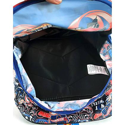 Imagem de Kit2 Mochila com Estojo Hot Wheels miniaturas carro