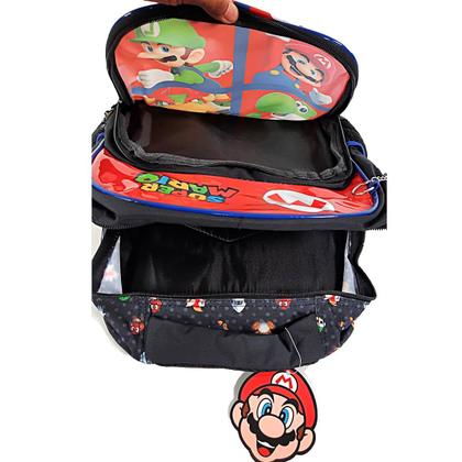 Imagem de Kit2 Mochila e Estojo do Super Mario e Luigi