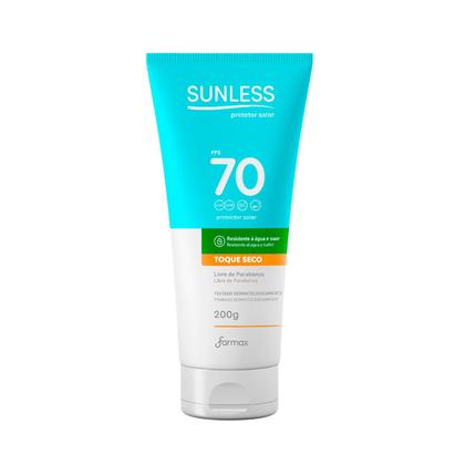 Imagem de Kit2 Protetor Solar Sunless FPS70 Toque Seco Não Oleoso 200g
