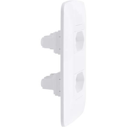 Imagem de Kits de Tomada Dupla 10A 4x2 Completa Tramontina Aria Escolha a Quantidade 1, 3, 5 ou 10