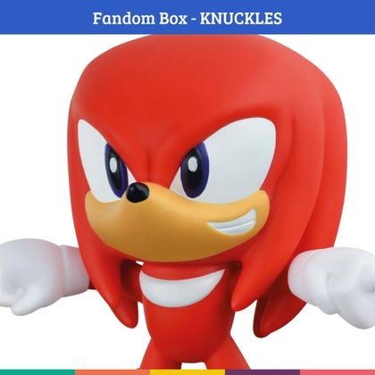 Imagem de Knuckles Figura Colecionável Fandom Box Turma do Sonic