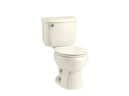 Imagem de Kohler K-4775-0 Brevia com dobradiças de liberação rápida assento de privada em branco