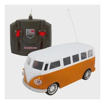 Imagem de Kombi Retrô De Controle Remoto Modelo Clássico Divertido
