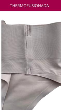 Imagem de KT3 Calcinha Sem Costura Cintura Alta Pala Dupla Compressão