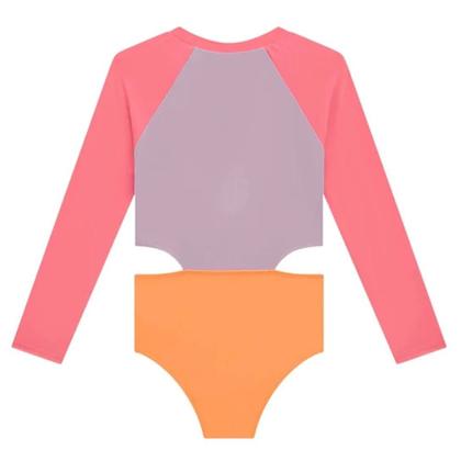 Imagem de Kukie Maio Malha Textura com Proteção Uv50+ Colorido