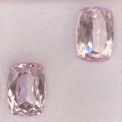 Imagem de Kunzita Cushion Par 16,05ct