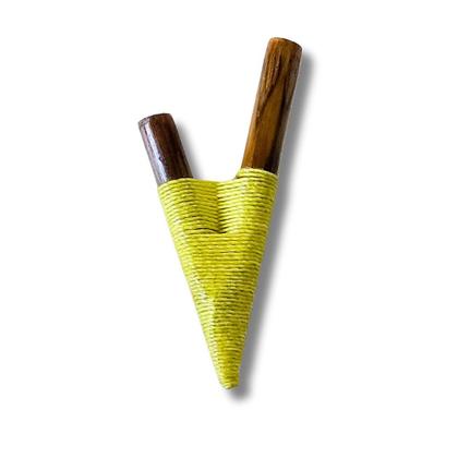 Imagem de Kuripe de Bambu Amarelo Simples