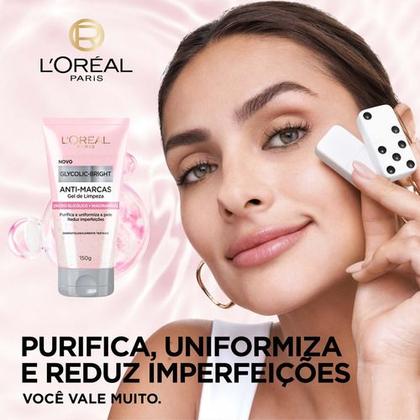 Imagem de L'oreal Paris Glycolic Bright Gel De Limpeza Facial - 150g