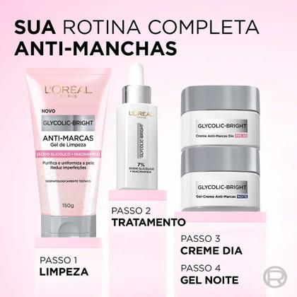 Imagem de L'Oréal Paris Glycolic Bright Kit  Gel de Limpeza + Sérum