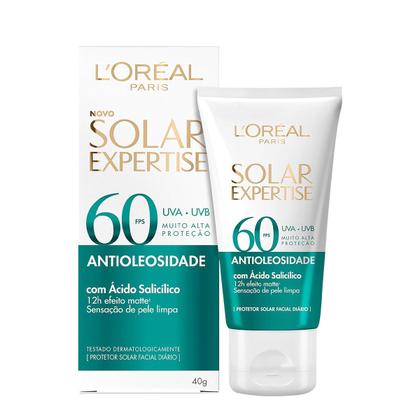 Imagem de L'Oréal Paris Solar Expertise Antioleosidade FPS60 - Protetor Solar Facial 40g