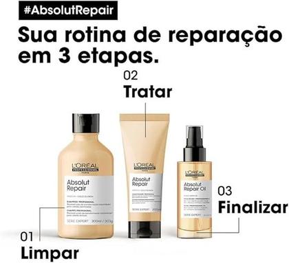 Imagem de L'oreal professionnel absolut repair gold quinoa condicionador 200 ml