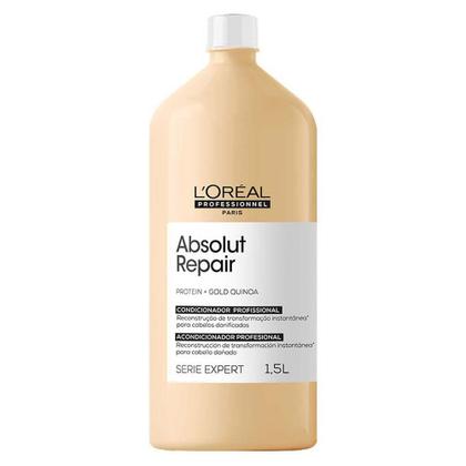 Imagem de L'Oréal Professionnel Absolut Repair Gold Quinoa + Protein Kit  Shampoo + Máscara de Tratamento + Condicionador
