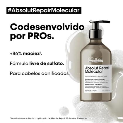 Imagem de L'Oréal Professionnel Absolut Repair Molecular Shampoo 500ml