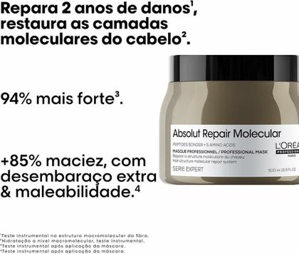 Imagem de L'Oréal Professionnel Serie Expert ABSOLUT - MOLECULAR MASC 500G