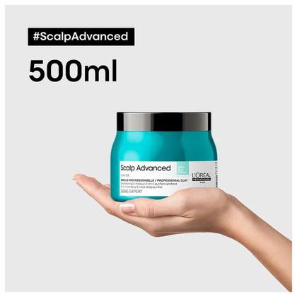 Imagem de L'oréal Scalp Adv Argila Purificante Máscara Capilar 500ml