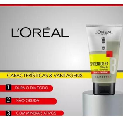 Imagem de L'oreal Studio Line Spurenlos Fx 8 Styling Gel