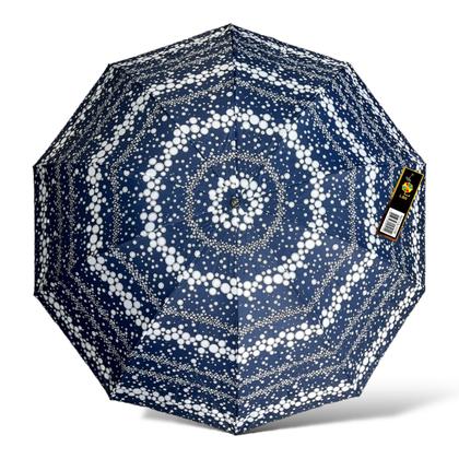 Imagem de L&Q 3170F Guarda chuva Impermeável ,Bolinha Branco