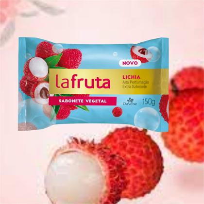 Imagem de La Fruta Sabonete Lichia Barra Vegetal 150g Davene