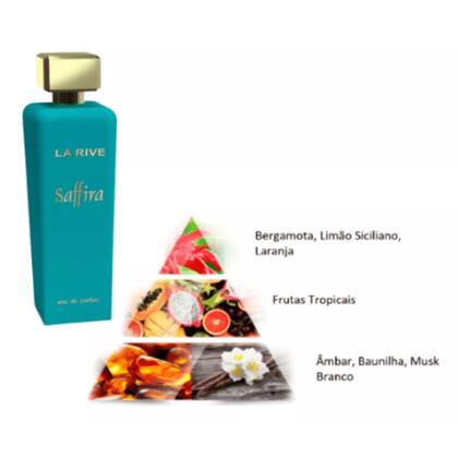 Imagem de La Rive Saffira Edp Fem 90ml La Rive