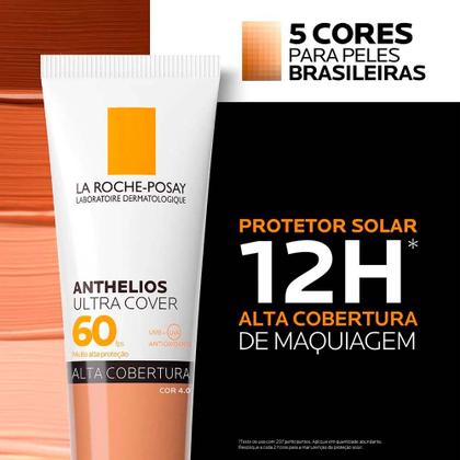 Imagem de La Roche-Posay Anthelios Ultra Cover Kit com 2 Unidades  Protetor Solar Facial Com Cor FPS60 4.0  30g