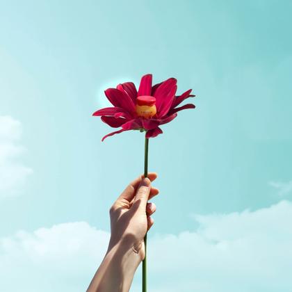 Imagem de Lábios Volumizados e com Cor Natural Realçada por Tecnologia