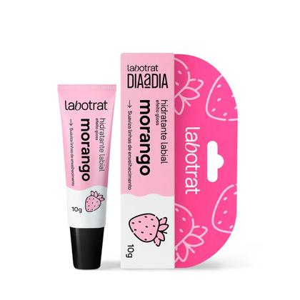 Imagem de Labotrat Dia a Dia Morango Body 190ml + Hidra Labial 10ml