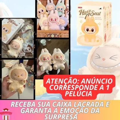 Labubu Sentado Coleção Have a Seat Pop Mart Boneco Colecionável