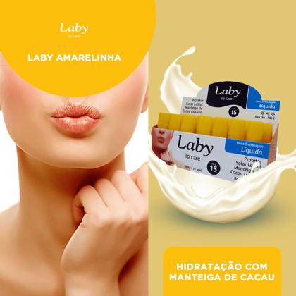 Imagem de Laby Manteiga Cacau Fps15 Liquida 10Ml Disp C/24 Efeito