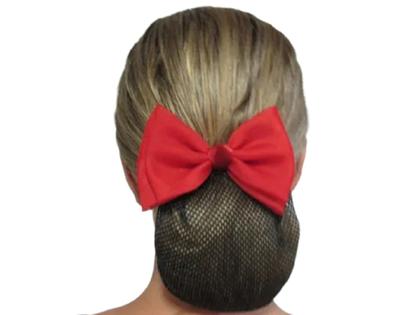 Imagem de Laço de cabelo Rede de telinha grossa De Coque  presilha