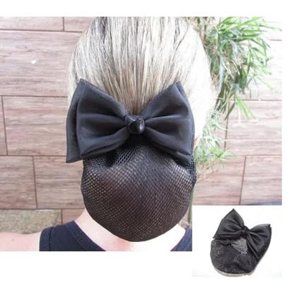Imagem de Laço de cabelo Rede de telinha grossa De Coque  presilha
