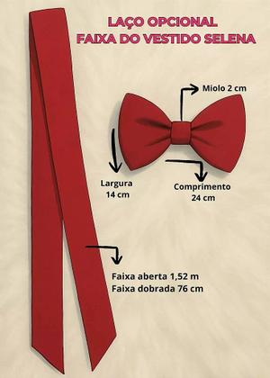 Imagem de Laço Opcional para Vestido Lilás - Fabuloso Ateliê