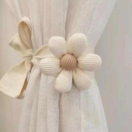 Imagem de Laços Decorativos De Cortina De Carro Em Forma De Flor 3D Para Decoração De Quarto Infantil