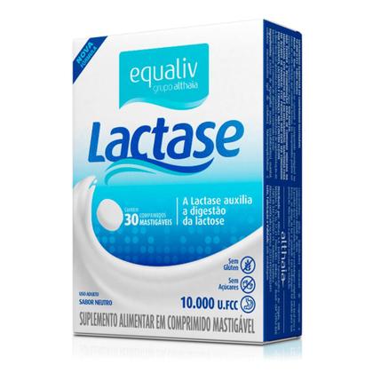 Imagem de Lactase 10000 U.FCC 30 Tabs Sabor Neutro - Equaliv
