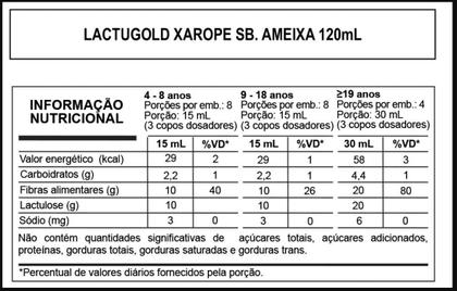 Imagem de Lactugold 120ml (lactulose) Ameixa - Arte Nativa