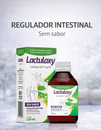 Imagem de Lactulaxy Lactulose Suplemento Alimentar Sem Sabor Airela 120ml