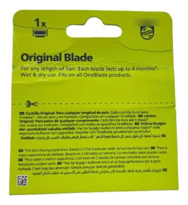 Imagem de Lâmina Barbeador One Blade Philips Refil de Reposição QP210