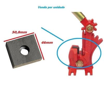 Imagem de Lamina Cortar Vergalhão N2 19X55X45mm Metalsul LMV083