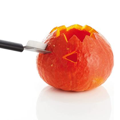 Imagem de Lâmina de aço inoxidável triangular em forma de V para decorador de frutas