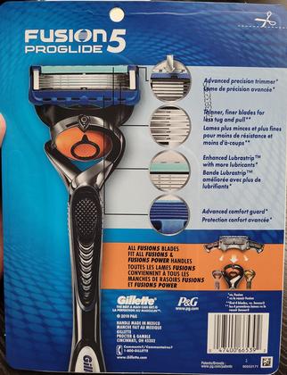 Imagem de Lâmina de Barbear Gillette Fusion ProGlide 5+1 para Homens