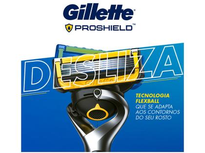 Lâmina de Barbear Gillette Fusion Proshield 2 Peças Imagem de Lâmina de Barbear Gillette Fusion Proshield 2 Peças