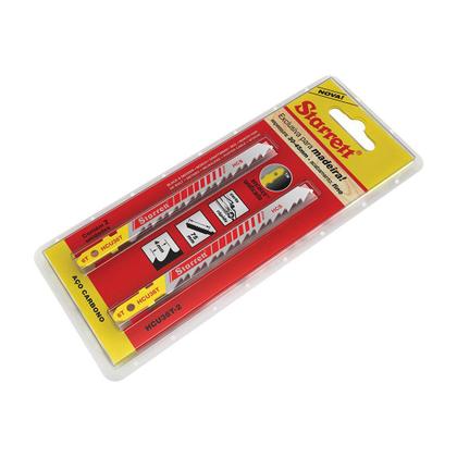Imagem de Lâmina de Serra Tico-Tico Carbono 100 mm 6D, Encaixe Unificado HCU36T-2 Com 02 Peças Starrett
