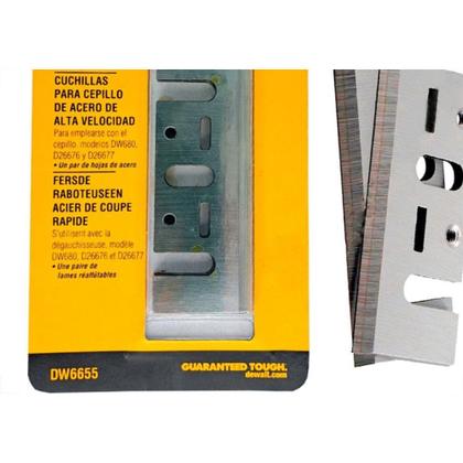 Imagem de Lamina Para Plaina Dewalt Aco Rapido Dw6655