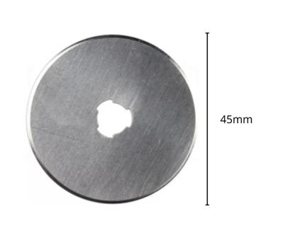Imagem de Lâmina Refil De Aço Para Cortador Circular Disco 45mm Tecidos Ferramenta Artesanato Costura Ferramenta Alta Precisão