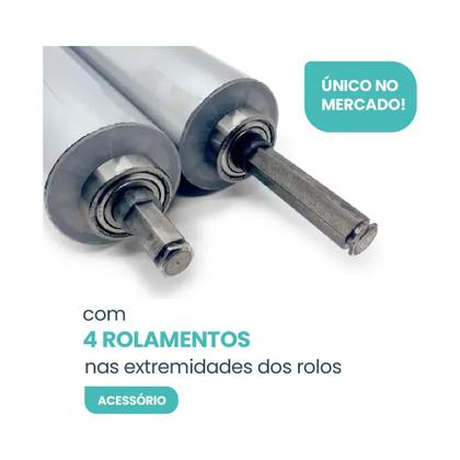 Imagem de Laminador de Massas Elétrico 28cm Preto Nero com Cortador de Talharim 220V Anodilar