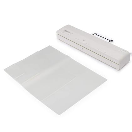 Imagem de Laminadora Térmica Amazon Basics 12 Polegadas com Bolsas