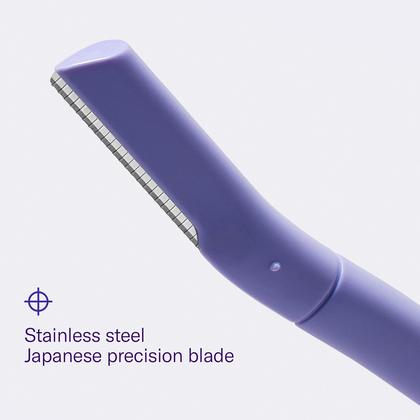 Imagem de Lâminas de barbear Dermaplane descartáveis Flamingo para mulheres (pacote com 7)