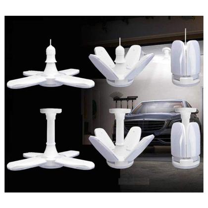 Imagem de Lâmpada 4 Pétala Led 60w Design Moderno Bivolt Branca Fria 6500k E27 Econômica C81009