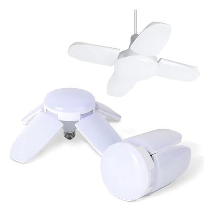 Imagem de Lâmpada 4 Pétala Led 60w Design Moderno Bivolt Branca Fria 6500k E27 Econômica C81009
